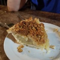 Vegan apple pie at June Bug Cafe in Midpines