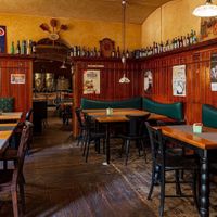 Tables at Schwarzer Rabe - Beer Bar in Vienna