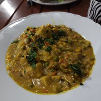 Raven Curry / Raben Curry with tofu at Schwarzer Rabe - Beer Bar in Vienna