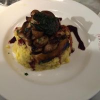 Mushroom polenta at Le Verdure in New York City