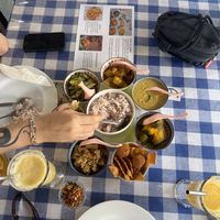   at Sri Lankan Rice and Curry House in Ahangama