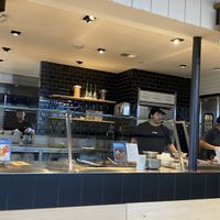 Counter  at CAVA in Fredericksburg