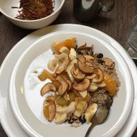 Vegan muesli  at Dangerous Kitchen in Takaka