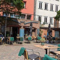 Terrasse at Café Franz in Marburg