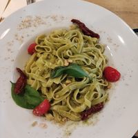 Pasta at Pizzy's in Berlin