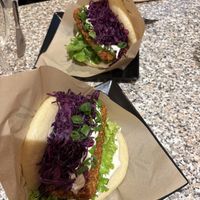 Crunchy tofu Bao  at Baomerang in Porto