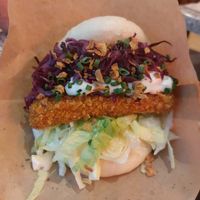 Bao tofu crocante at Baomerang in Porto