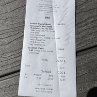 BUYER BEWARE - PRICES NOT AS MARKED  at Maison D' la, Poutine House in Harrison Hot Springs