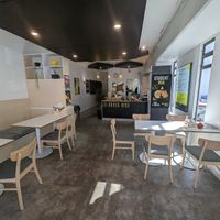 Inside at Wholy Mac in Wellington