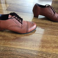 Brown shoes at Vegan Wares in Collingwood