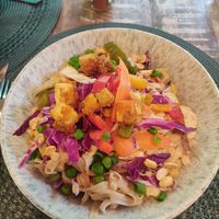 Prato delicioso: Pad Thai. 😍 at Coelho Vegano in Tibau Do Sul