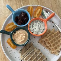 2 cream cheese with crackers😍  at Daissy Thao Dien in Ho Chi Minh City