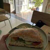 Sandwich with cream cheese  at Daissy Thao Dien in Ho Chi Minh City