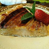 banana tarte  at Asian Chample Foods Goya in Kyoto