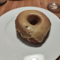 Maracuya glacing regular doughnut at Doughnut Disturb in Stockholm