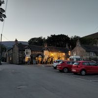 Pub in it's surroundings. at The Old Nags Head in Edale