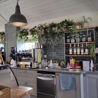 Interior at Newfold Farm Cafe in Edale
