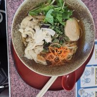 Ramen with yuba at Nikko Maruhide Shokudo in Nikko