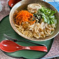 Veganized Vegetarian Yuba Ramen at Nikko Maruhide Shokudo in Nikko