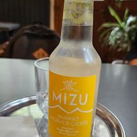 Soda with mango and elderflower at Postane in Istanbul