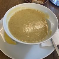 Lentil soup  at Postane in Istanbul