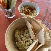 Humus e nachos  at Terra Fogo in Sao Miguel
