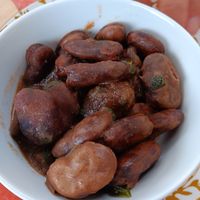 Fava beans at Terra Fogo in Sao Miguel