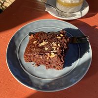 Chocolate orange cake  at Terra Fogo in Sao Miguel