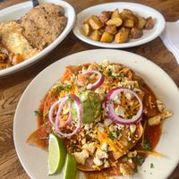 Chilaquiles  at Sunnyside Diner - SW 89th in Oklahoma City
