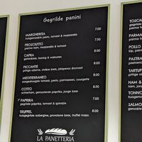 Kaart at La Panetteria in Amsterdam