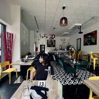 Good location, lots of space and cool decor.  at Guac N Tacos in Elmhurst