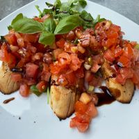 Bruscetta ohne Käse   at Gambrinus in Bad Schandau