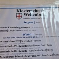 at Klosterschenke Weltenburg in Kelheim