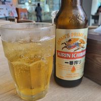 Kirin beer at Menya Kokoro in Taguig