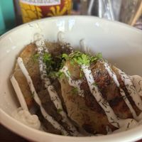   at Dumplings Aqui in San Juan Del Sur