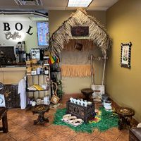 coffee ceremony space at Abol Cafe in Louisville