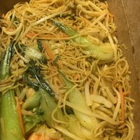 Singapore noodles  at Padmanadi Vegan Eatery in Calgary