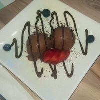 chocolate mousse   at Padmanadi Vegan Eatery in Calgary