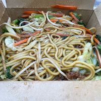 Bakmi goreng  at Padmanadi Vegan Eatery in Calgary