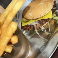 Beyond Smashed Burger Single Patty   at Patty Shack Burger Bar in Nightcliff
