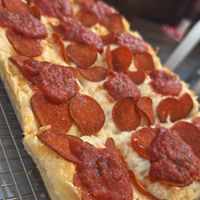 Vegan empire with pepperoni  at Twisted Sourdough in Henderson