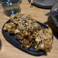 Sticky sesame cauliflower    at Koji in Wellington