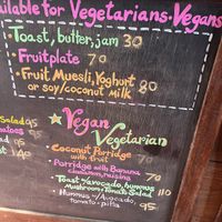   at Om Garden Cafe in Pai