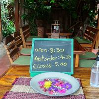 Reopened today at Om Garden Cafe in Pai