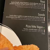 Parte del menù  at OWAP - Pignasecca in Naples