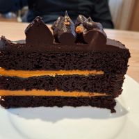 Vegan chocolate orange cake - June 2025 at Sound Bites in Arisaig