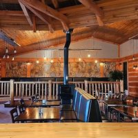 Seating area   at PV Cuisine  in 100 Mile House