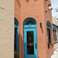 Entrance door on the other side of sister business at The Other Room in Oklahoma City