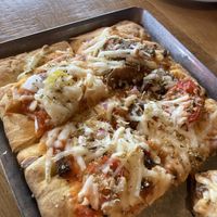 Vegan flatbread   at Alter Brewing + Kitchen in Oak Brook