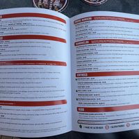 Menu part 2  at Alter Brewing + Kitchen in Oak Brook